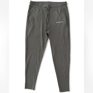 Alphalete Men’s Joggers in Forest Green, Size M Learn More Dream More Be More